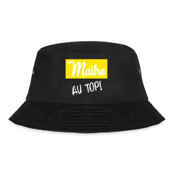 MEISTER. MEISTER. HUMOR - Bucket Hat - Schwarz - Vorne - Lela (165cm)