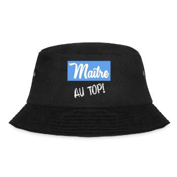 MASTER. MASTER. THANK YOU. THANK YOU MASTER - Bucket Hat - black - Front - Lela (165cm)