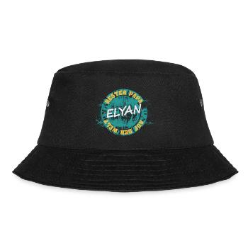 Elyan als Vatertag - Bucket Hat - Schwarz - Vorne - Lela (165cm)