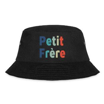 Birth, Little Brother, Son, Boy - Bucket Hat - black - Front - Lela (165cm)