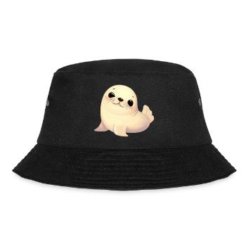 Seal - Bucket Hat - black - Front - Lela (165cm)