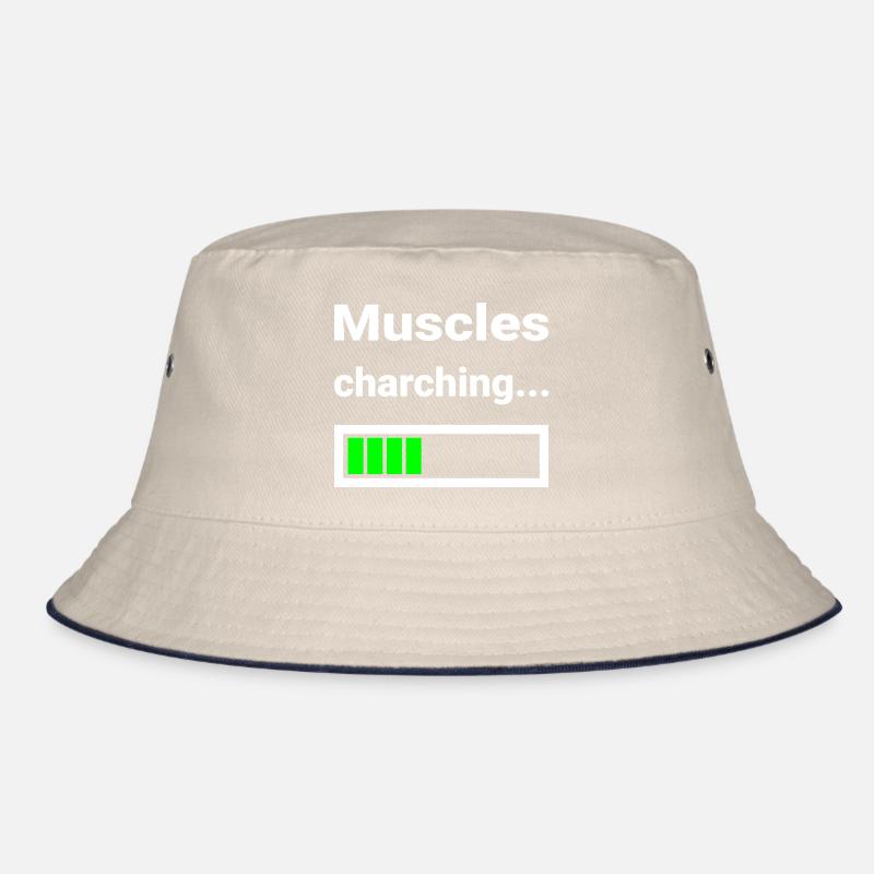 Muscle Loading Indicator Fitness Strength Training Bucket Hat
