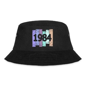 1984 - Bucket Hat - black - Front - Lela (165cm)