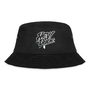 hey Kumpel - Bucket Hat - Schwarz - Vorne - Lela (165cm)