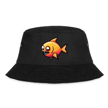 Poisson rouge animal d’Halloween - Bob - noir - Devant - Lela (165cm)