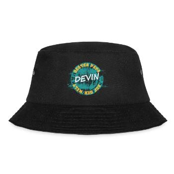 Father's Day Devin - Bucket Hat - black - Front - Lela (165cm)