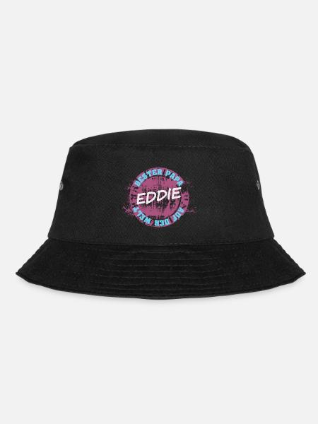 Vatertag Eddie - Bucket Hat - Schwarz