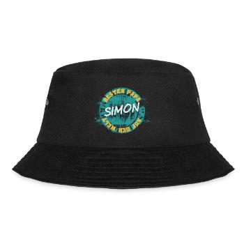 Father's Day Simon - Bucket Hat - black - Front - Lela (165cm)