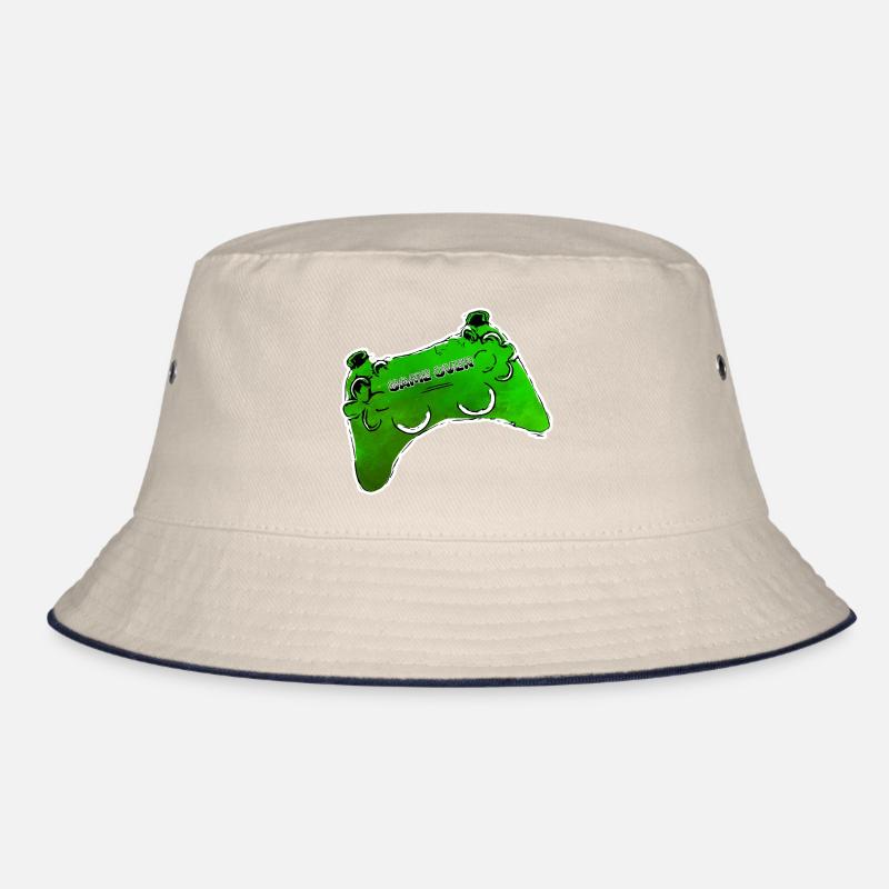 manette de bande dessinée verte avec texte GAME OVER Bob