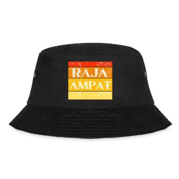Beauty of Raja Ampat - Bucket Hat - black - Front - Lela (165cm)