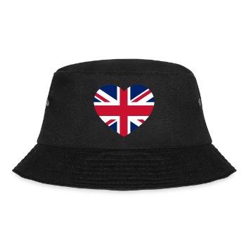 I Love My Country - Bucket Hat - black - Front - Lela (165cm)