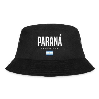 Paraná Argentina Argentinian - Bucket Hat - black - Front - Lela (165cm)