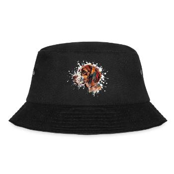 Beagle Color Explosion - Bucket Hat - black - Front - Lela (165cm)
