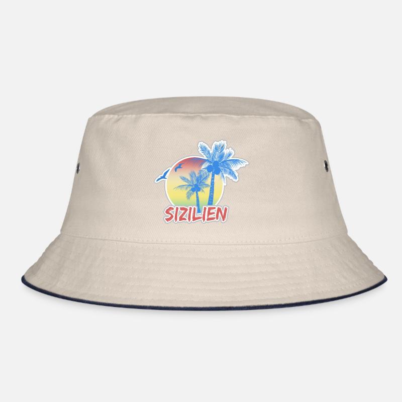 Sizilien als Urlaub Bucket Hat