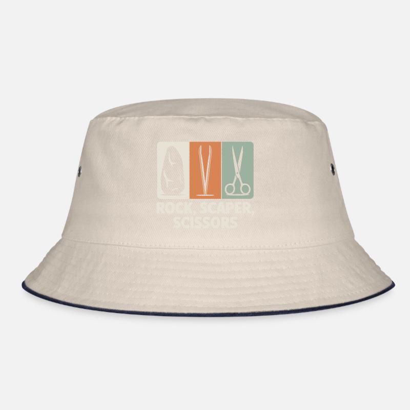 Stein, Scaper, Schere | Aquascaping Humor Bucket Hat