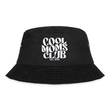 Club des mamans cool - Cadeau de maman pour la fête des mères - Bob - noir - Devant - Lela (165cm)