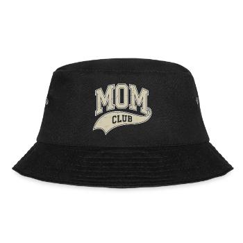 Logo de bannière vintage du MOM CLUB - Bob - noir - Devant - Lela (165cm)