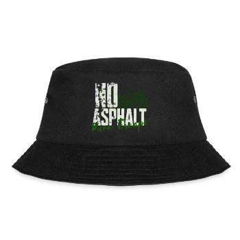 No Asphalt Pure Escape - Bucket Hat - black - Front - Lela (165cm)