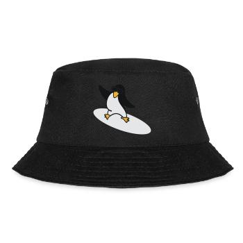 Pingouin surfeur / Surfer Penguin (3c) - Bob - noir - Devant - Lela (165cm)
