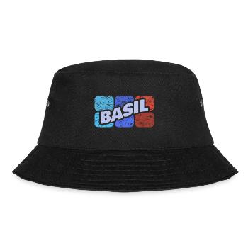 Geschenk für Basil - Bucket Hat - Schwarz - Vorne - Lela (165cm)