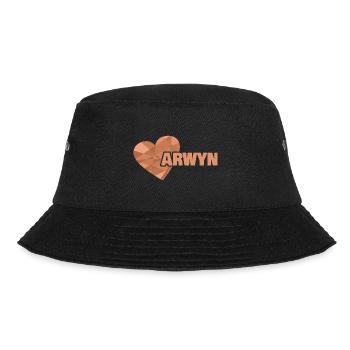 Vorname Arwyn - Bucket Hat - Schwarz - Vorne - Lela (165cm)