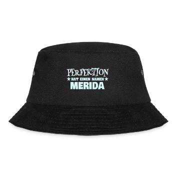 Me als Frauenname - Bucket Hat - Schwarz - Vorne - Lela (165cm)