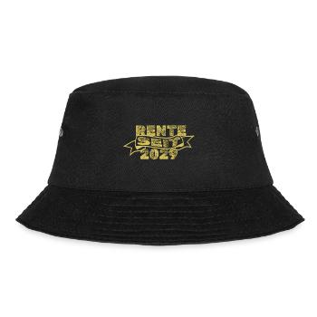 2029 - Bucket Hat - Schwarz - Vorne - Lela (165cm)