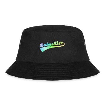 Babysitter Graphic Daycare Provider Daycare Teach - Bucket Hat - Schwarz - Vorne - Lela (165cm)