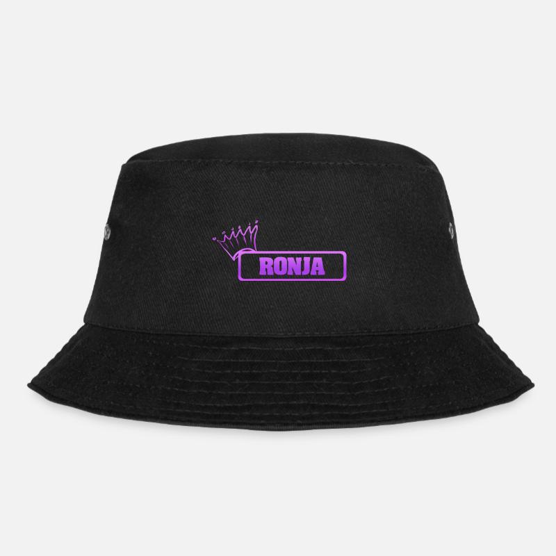 Schwester Ronja - Bucket Hat - Schwarz