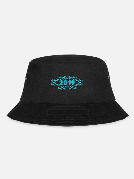 Geschenkidee 2019 - Bucket Hat - Schwarz