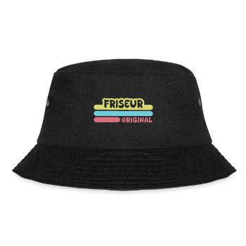 First name hairdresser - Bucket Hat - black - Front - Lela (165cm)
