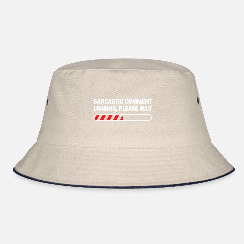 Sarcastic Comment Loading Please Wait Video Game P Bucket Hat