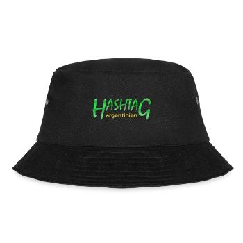 Geschenk für Argentinien - Bucket Hat - Schwarz - Vorne - Lela (165cm)