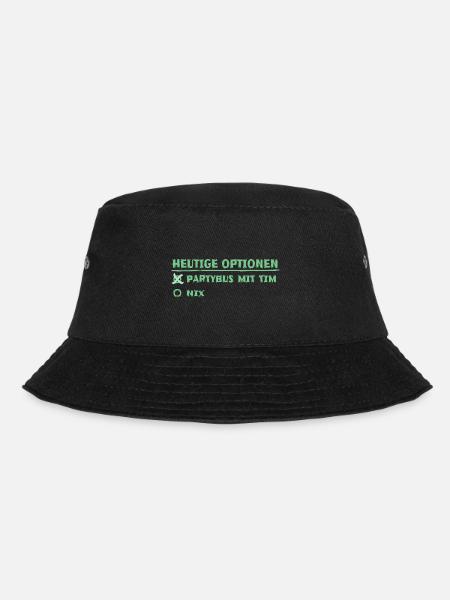 tim - Bucket Hat - Schwarz