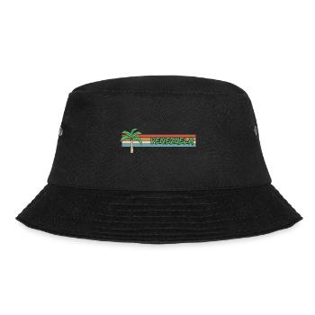Geschenk für Venezuela - Bucket Hat - Schwarz - Vorne - Lela (165cm)