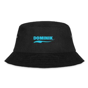 Name tag Dominik - Bucket Hat - black - Front - Lela (165cm)