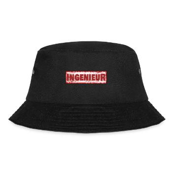 Ingenieur - Bucket Hat - Schwarz - Vorne - Lela (165cm)
