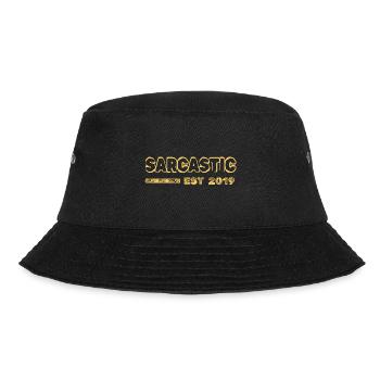 Sarcasm 2019 - Bucket Hat - black - Front - Lela (165cm)