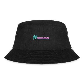 Cooler Hashtag summer Sommer - Bucket Hat - Schwarz - Vorne - Lela (165cm)