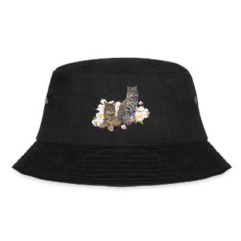 Luchs - Bucket Hat - Schwarz - Vorne - Lela (165cm)