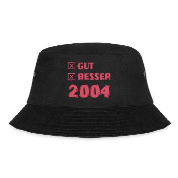 2004 - Bucket Hat - Schwarz - Vorne - Lela (165cm)