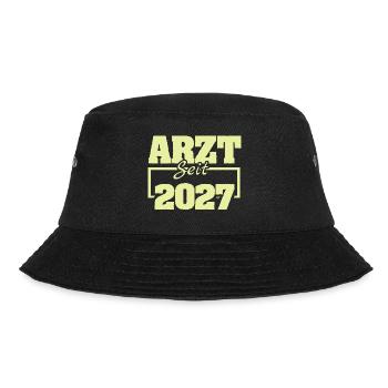 Arzt 2027 - Bucket Hat - Schwarz - Vorne - Lela (165cm)