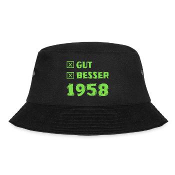 Good 1958 - Bucket Hat - black - Front - Lela (165cm)