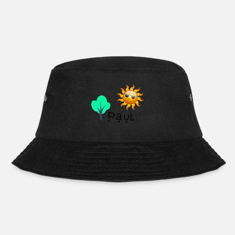 Paul - Bucket Hat - black