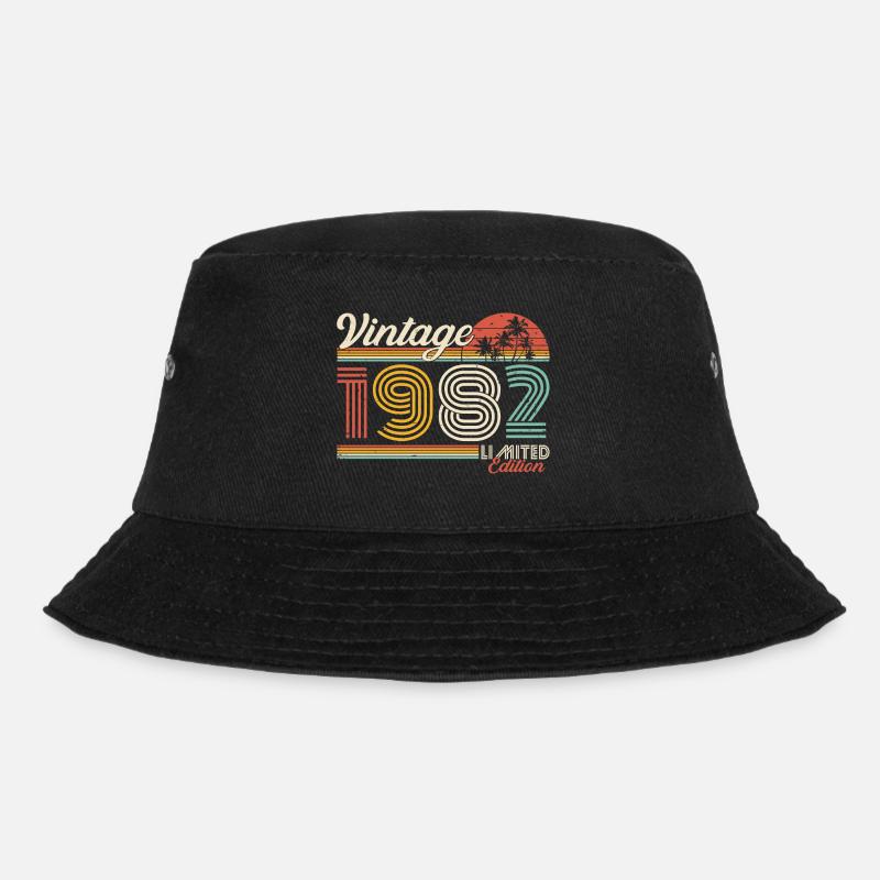 Vintage 1982 Vintage Cadeau d’Anniversaire Rétro - Bob - noir