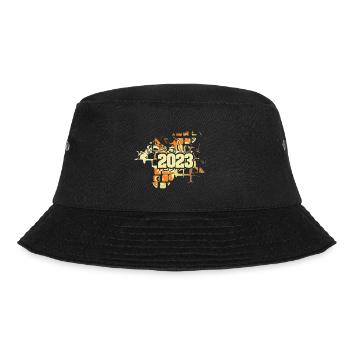 Jahr 2023 - Bucket Hat - Schwarz - Vorne - Lela (165cm)