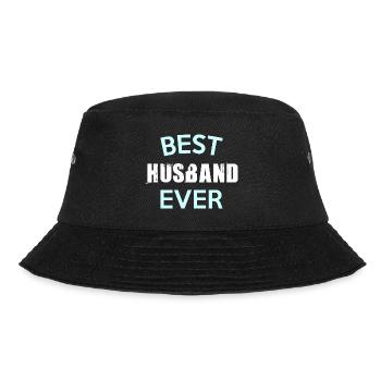 BEST HUSBAND EVER - Bucket Hat - Schwarz - Vorne - Lela (165cm)