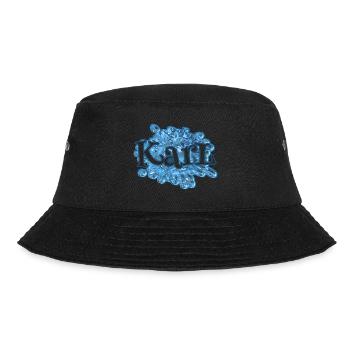 Wassertropfen für Karl Karl Name - Bucket Hat - Schwarz - Vorne - Lela (165cm)