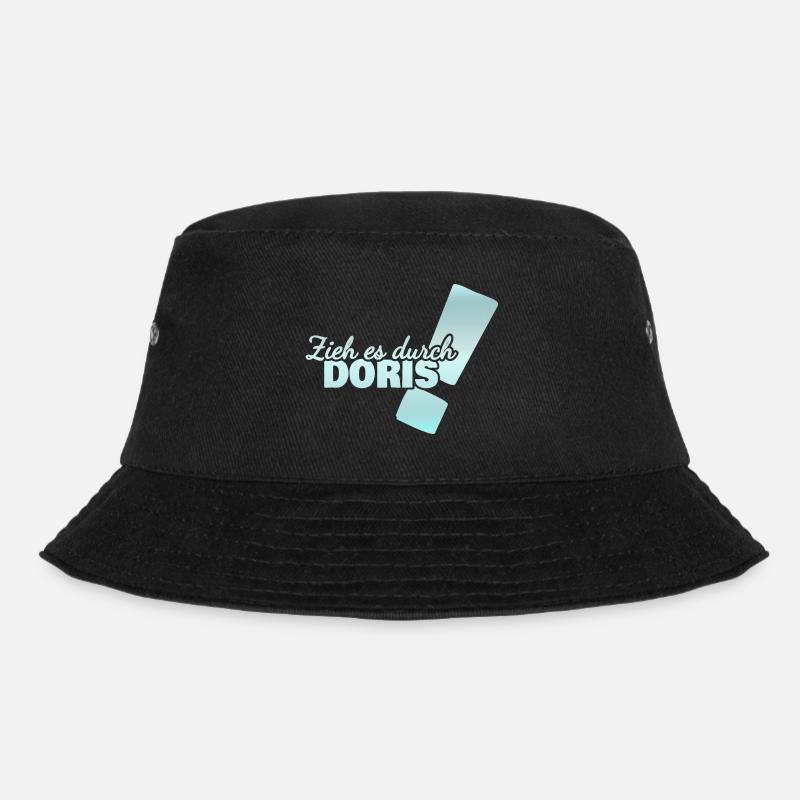 Geschenk für Doris - Bucket Hat - Schwarz
