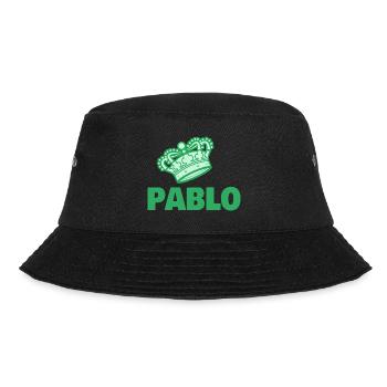Pablo as a first name - Bucket Hat - black - Front - Lela (165cm)